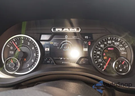 2023 Ram 1500 Big Horn 4X4 5'7 Box from USA, damaged, VIN 1C6SRFFT1PN685522